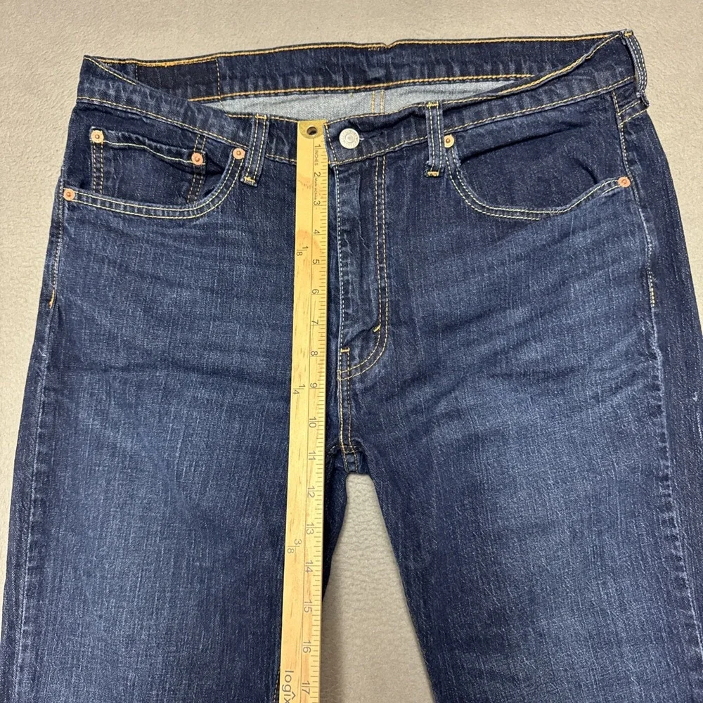Levis 527 Slim Boot Mens Dark Wash Jeans Sz 36x32 (36x30) Cowboy Casual Workwear